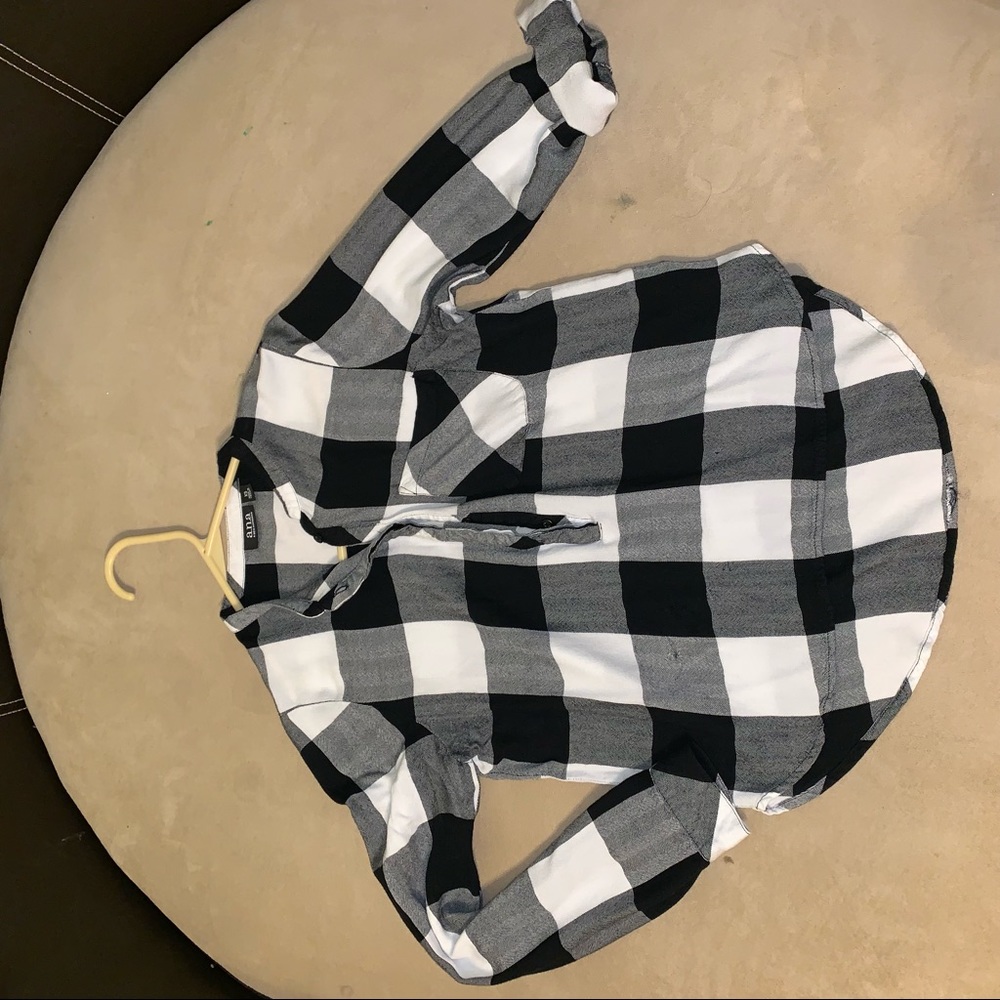 Flannel style cute shirt